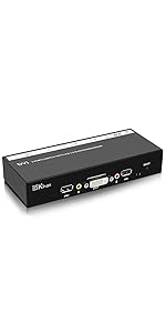 KVM Switch DVI 2 Port 