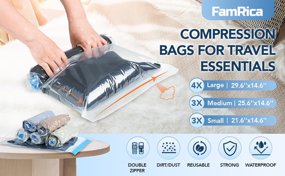Compression Bags for Travel