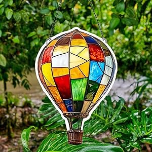 Solar Hanging Hot Air Balloon Lantern 