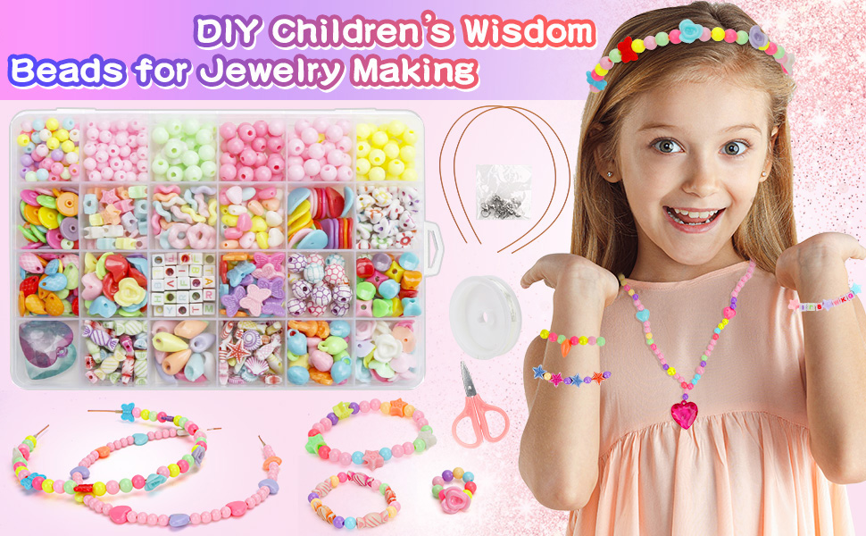 BIY BEADS FOR JEWELRY MAKING KIT