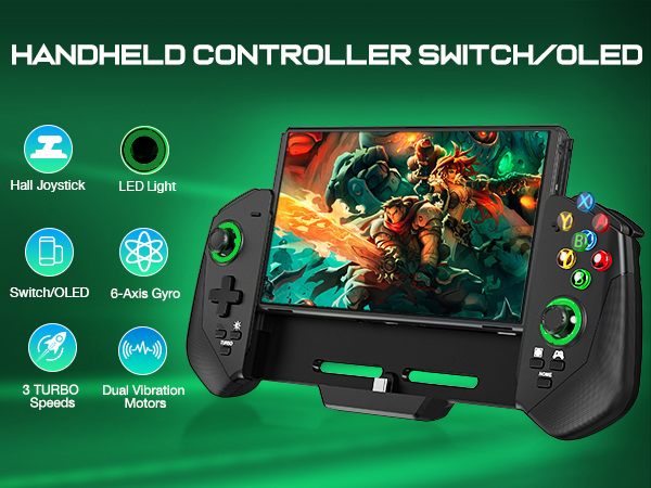 Amazon.com: KICKDOT Switch Controllers with Hall Joystick