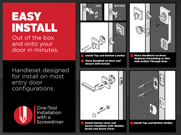 Kwikset;san clemente;handleset;door lock;modern door hardware;signature series;halifax