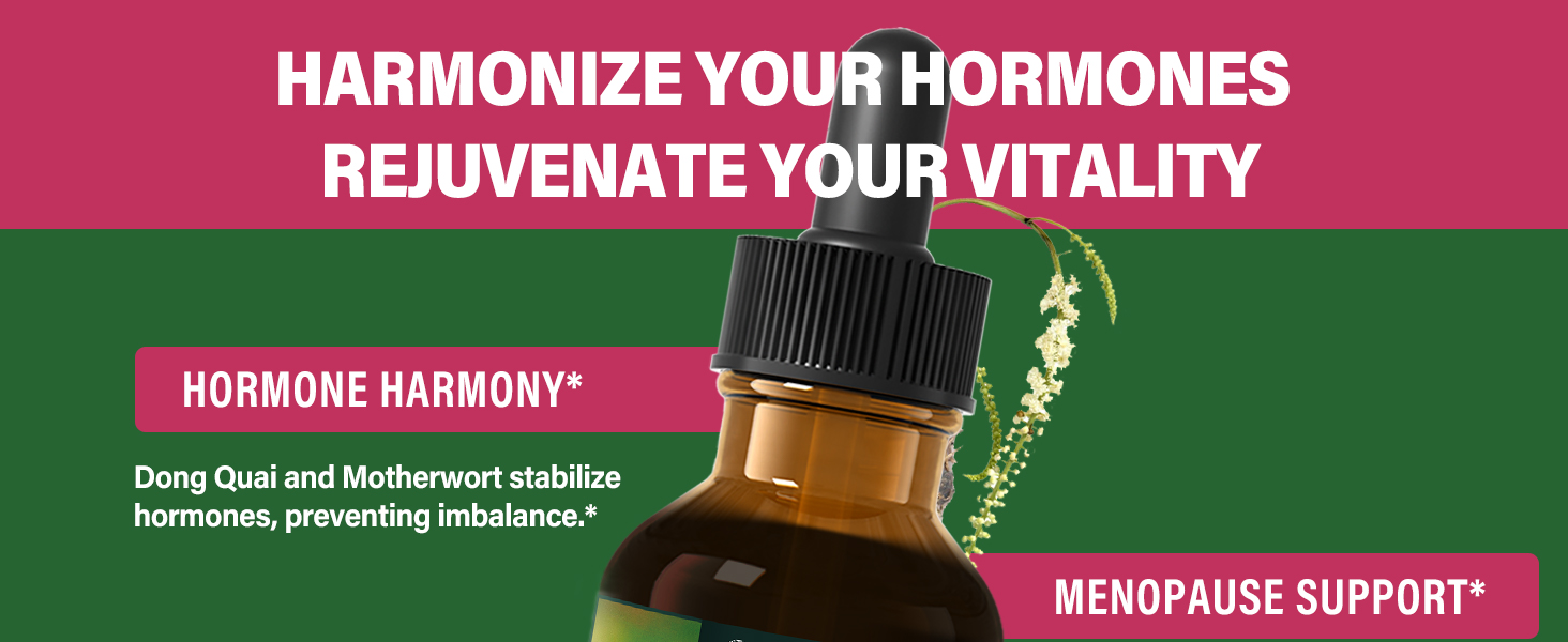 Nabouherb Red Clover Hormone Harmony Drops for Women