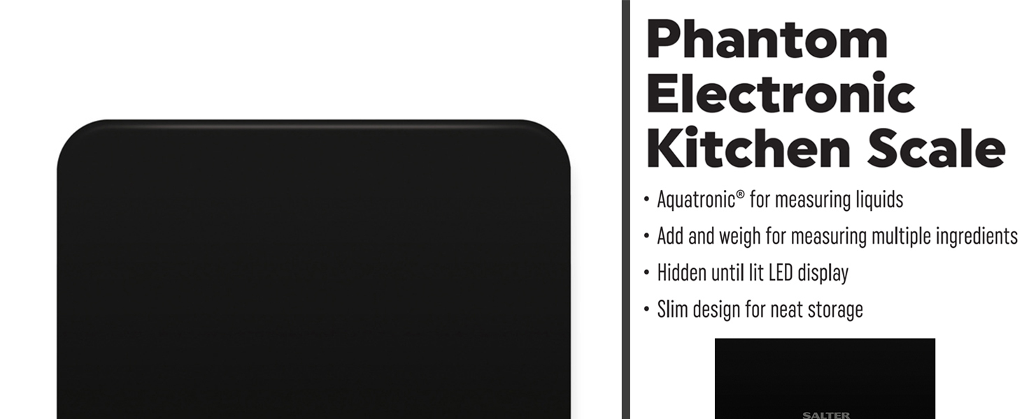 1180 BKDR Salter Phantom Kitchen Scale