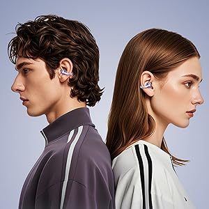 Wireless Bluetooth Headphones Ear Clip TWS Bone Conduction Open Sports Wireless No In-Ear Ultra