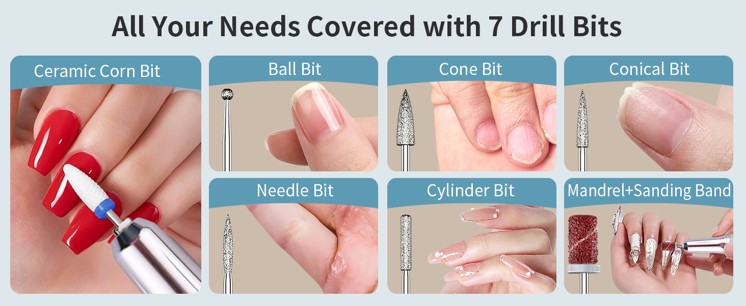 Enniewi Nail Drill Bits