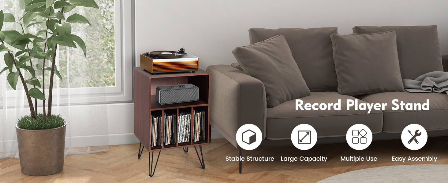 record player stand
