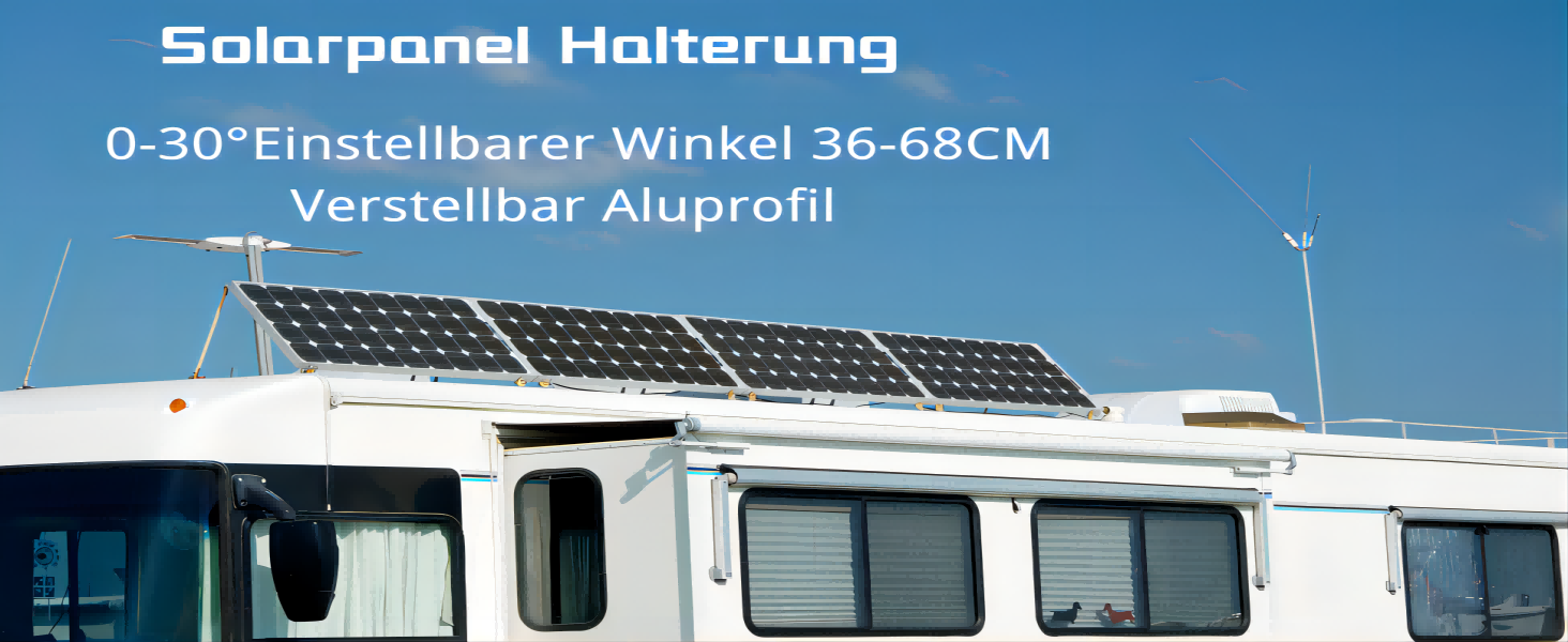 Solarmodul-Halterung