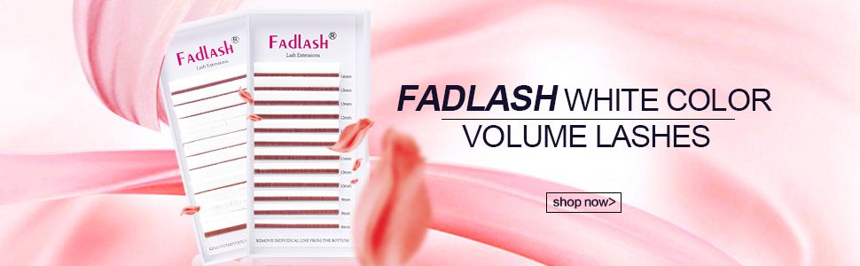 white color lashes