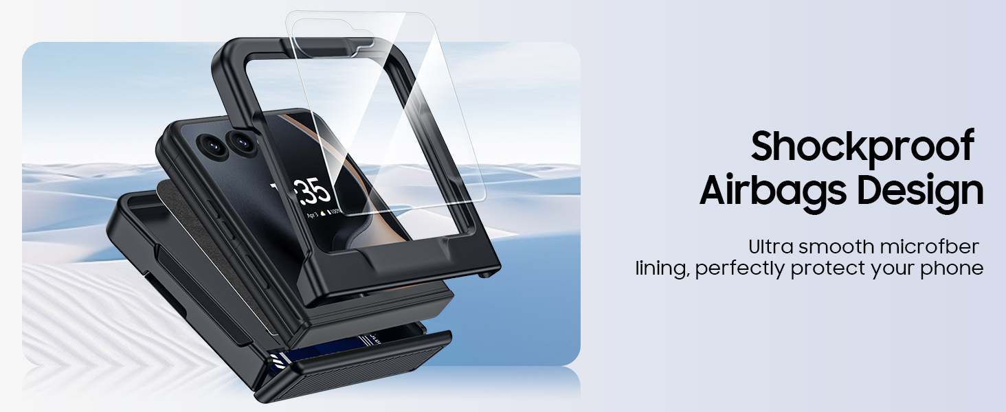 CENMASO for Motorola Razr 2025 Case/Razr 2024 Case with Card Holder