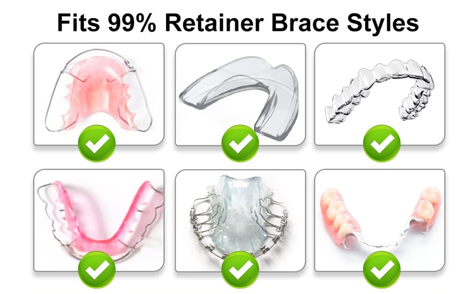 HEMILAB® Retainer Case, Slim Aligner Case with Vent Holes