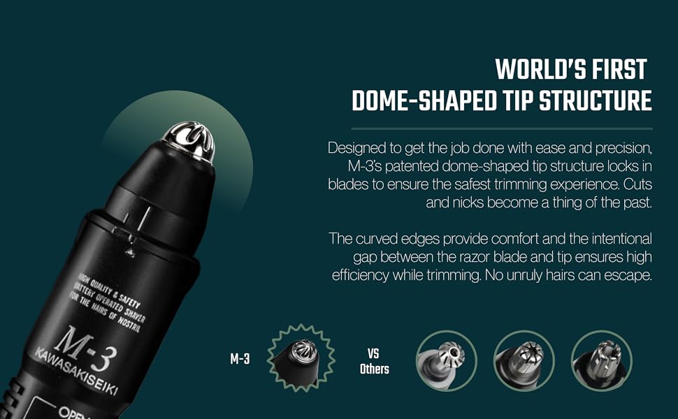 #2 KAWASAKISEIKI M-3 Nose Hair Trimmer