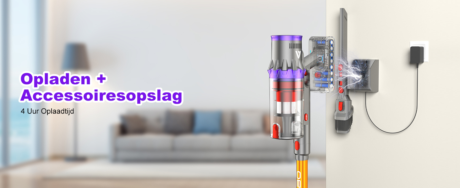 Steelstofzuiger Draadloos