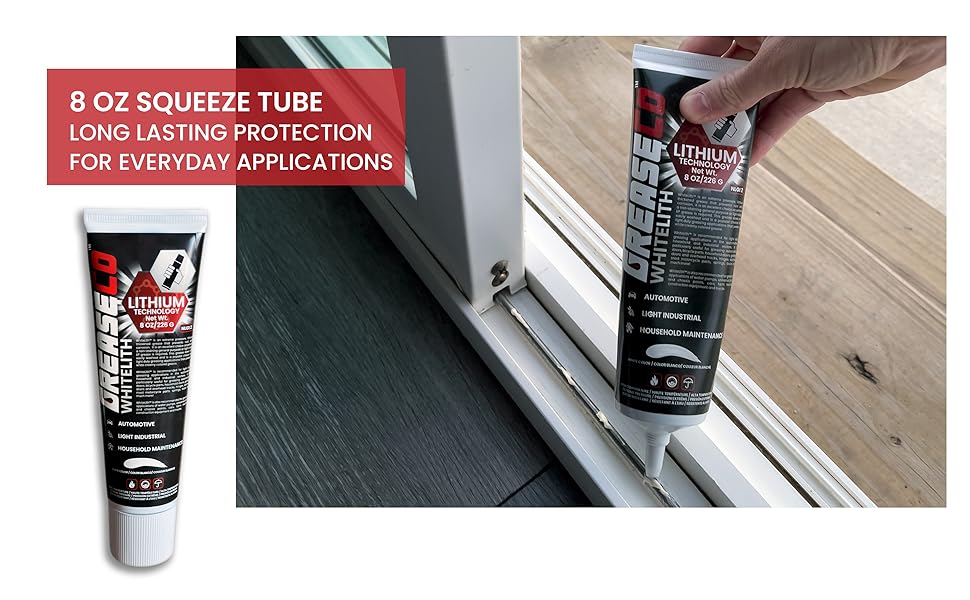 White Lithium Squeeze Tube Automotive Greases & Lubricants Grease for Door