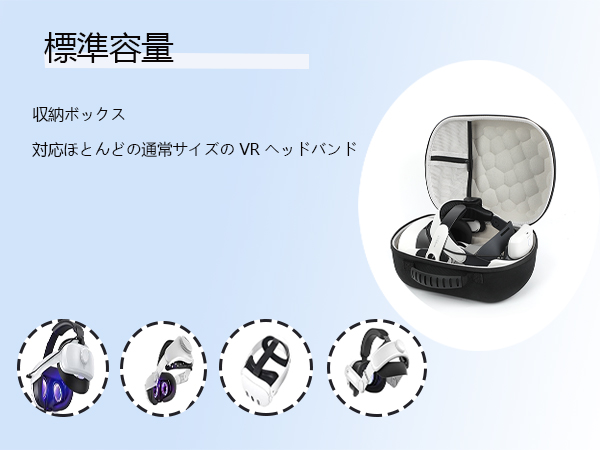 Amazon.co.jp: YipuVR for Q3/Q3S用ハードEVAキャリングケース