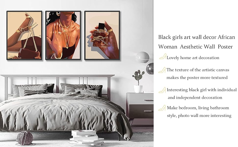 Fashion Girl Abstract Posters