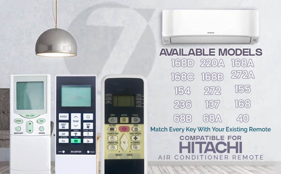 Hitachi ac remote original