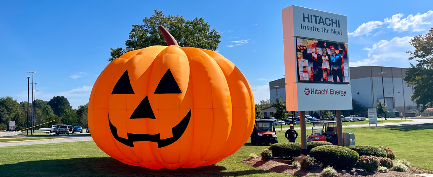 Inflatable Pumpkin