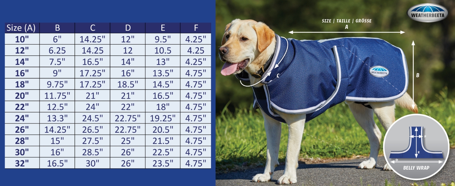 WeatherBeeta ComFiTec Reflective Parka 300D Deluxe Dog