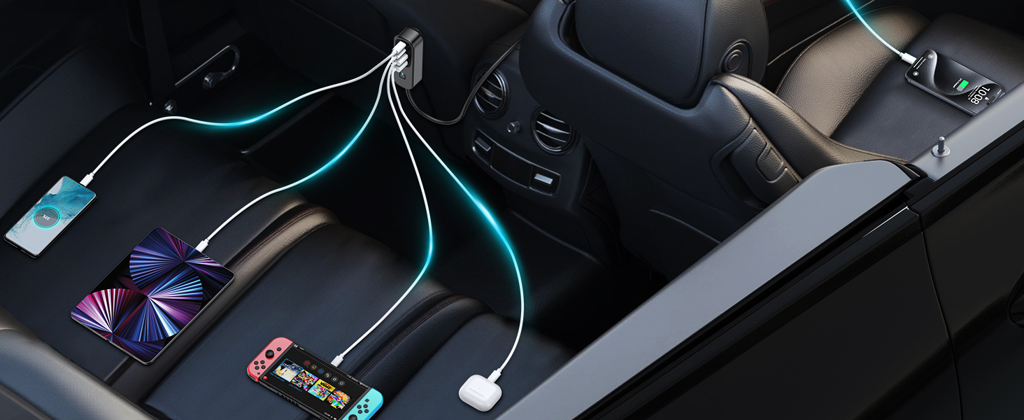 usb c car charger
