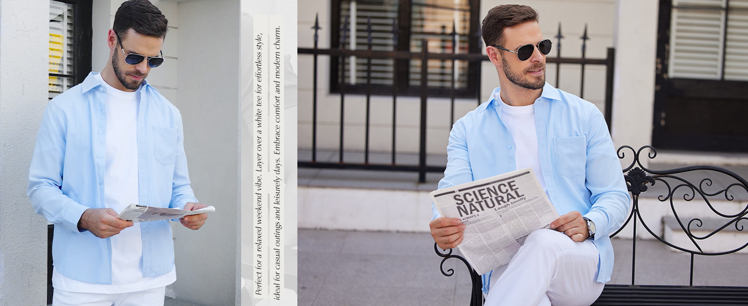 Perfect for a relaxed weekend vibe