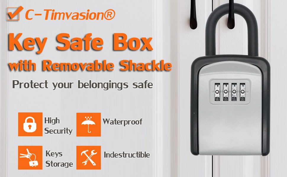 マンティコア・ロック・ボックス Amazon.com: Iron Lock® - Key Lock Box Portable with