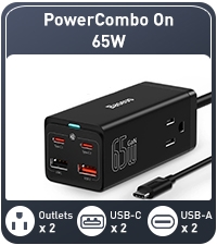 Amazon | Baseus PD 100W 充電器 4ポート 【2*USB-C 2*USB-A/PD