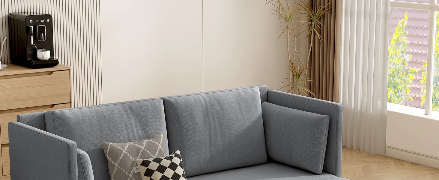 Neoriver Folding Sofa Bed Queen, Sleeper Sofa for 4 Seats