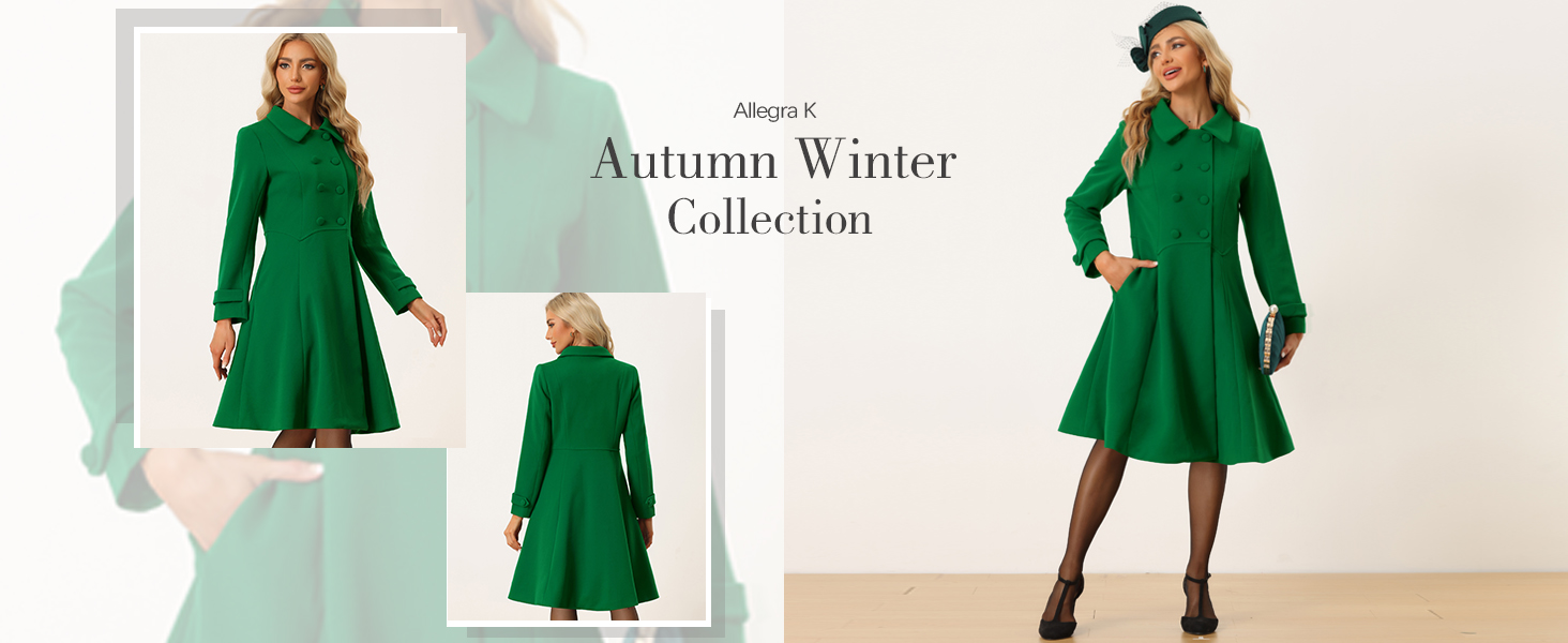 A line Winter Coat
