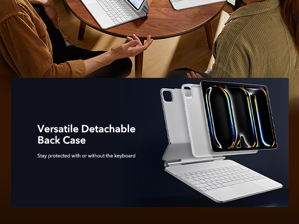 Amazon.com: ESR iPad Pro 13 Keyboard Case with Easy-Set