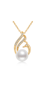 Perlenkette Damen Halskette