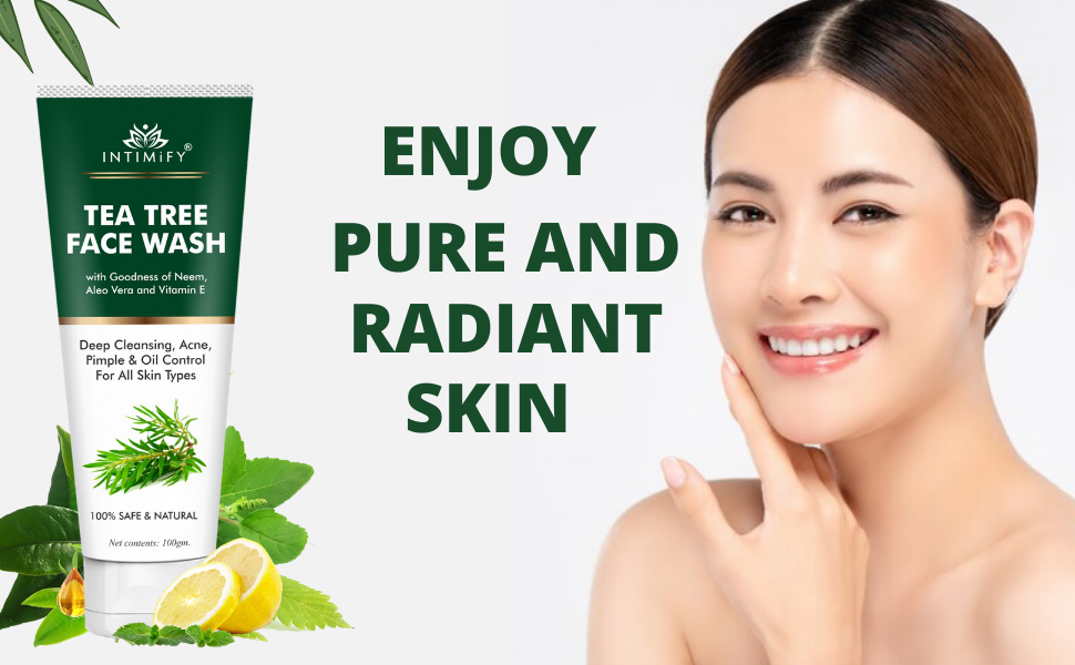 tea tree oil face wash