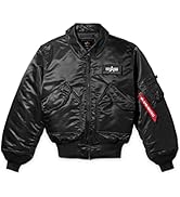 ジャケット・アウター 80s Alpha industries MA-1 flight jacket Vintage 80s Alpha Industries MA-1 Bomber Jacket Full Zip