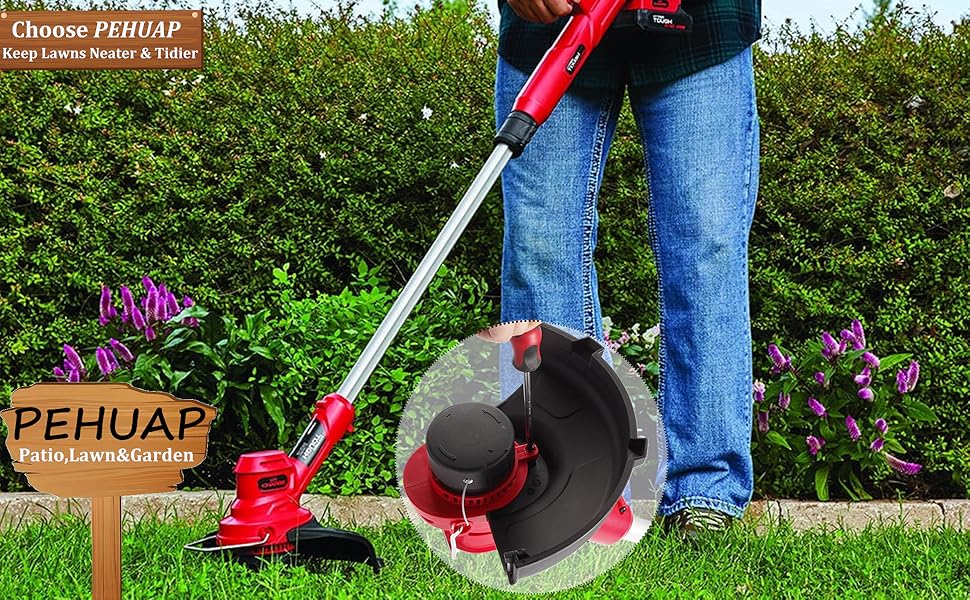 PEHUAP Weed Eater Spool Cap Cover for Hyper Tough String