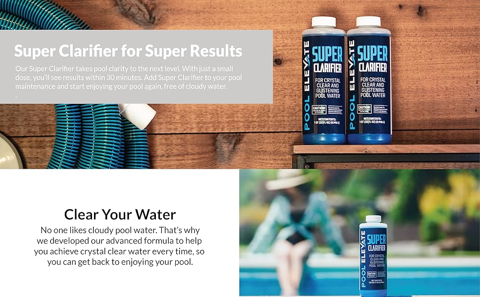 Pool Elevate Pool Water Clarifier Cloudy Water Treatment