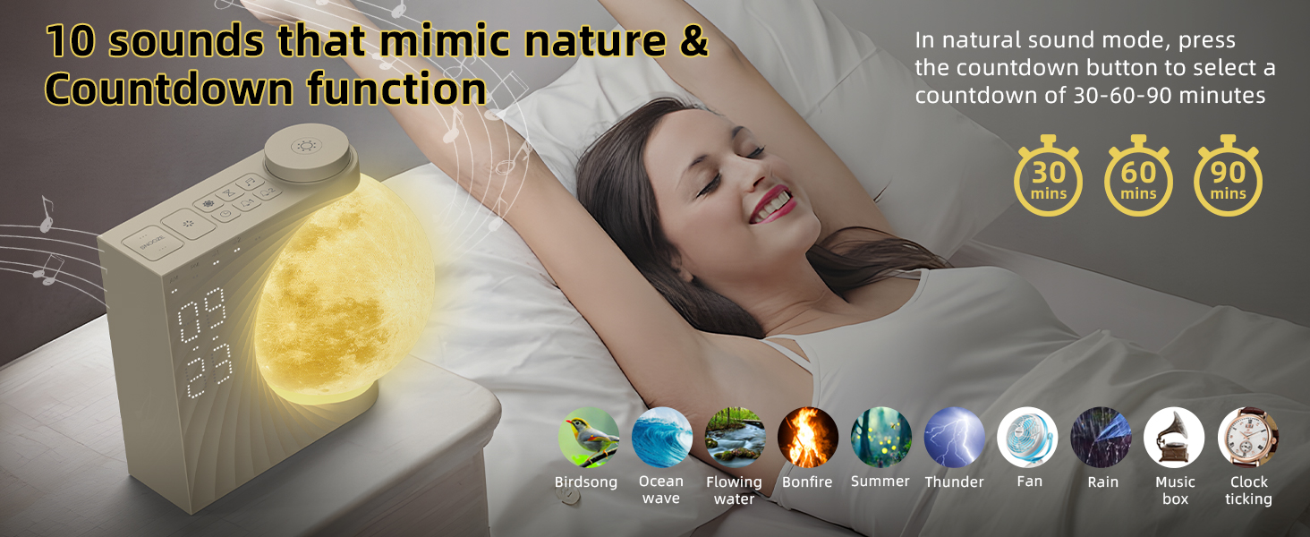 sunrise alarm clock for bedrooms