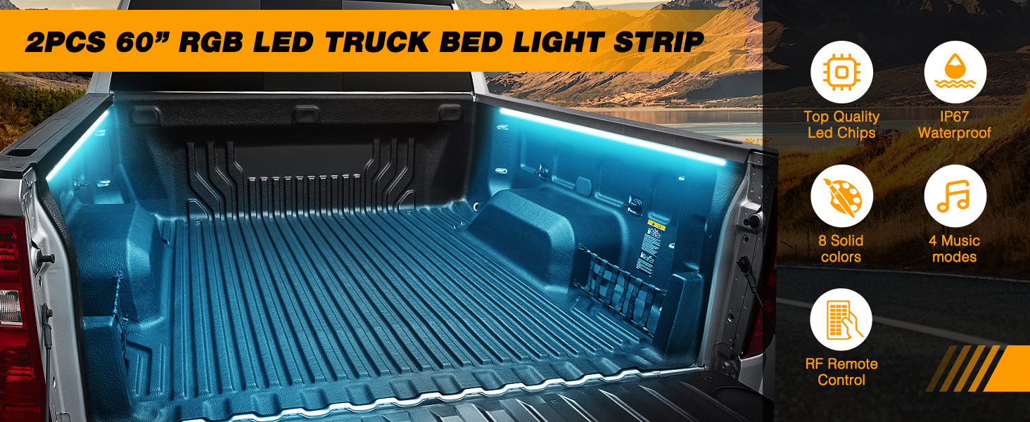 led truck bed lights truck bed accessories led lights for trucks toyota