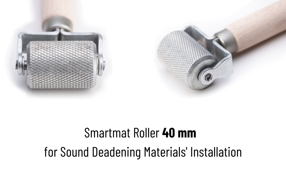 S'mart mat Roller 1.57 in (40 mm) for Sound Deadening
