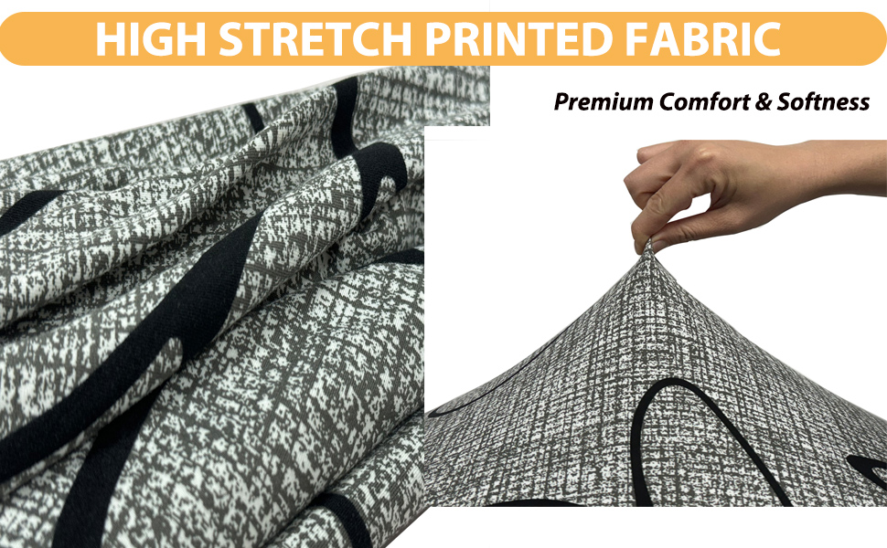 Lotus ottoman cover fabric