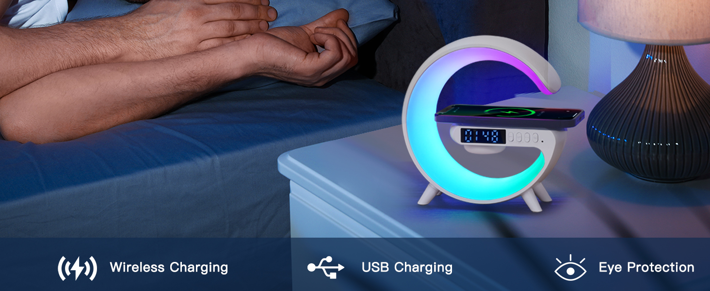 Mini Wireless Speaker Charger