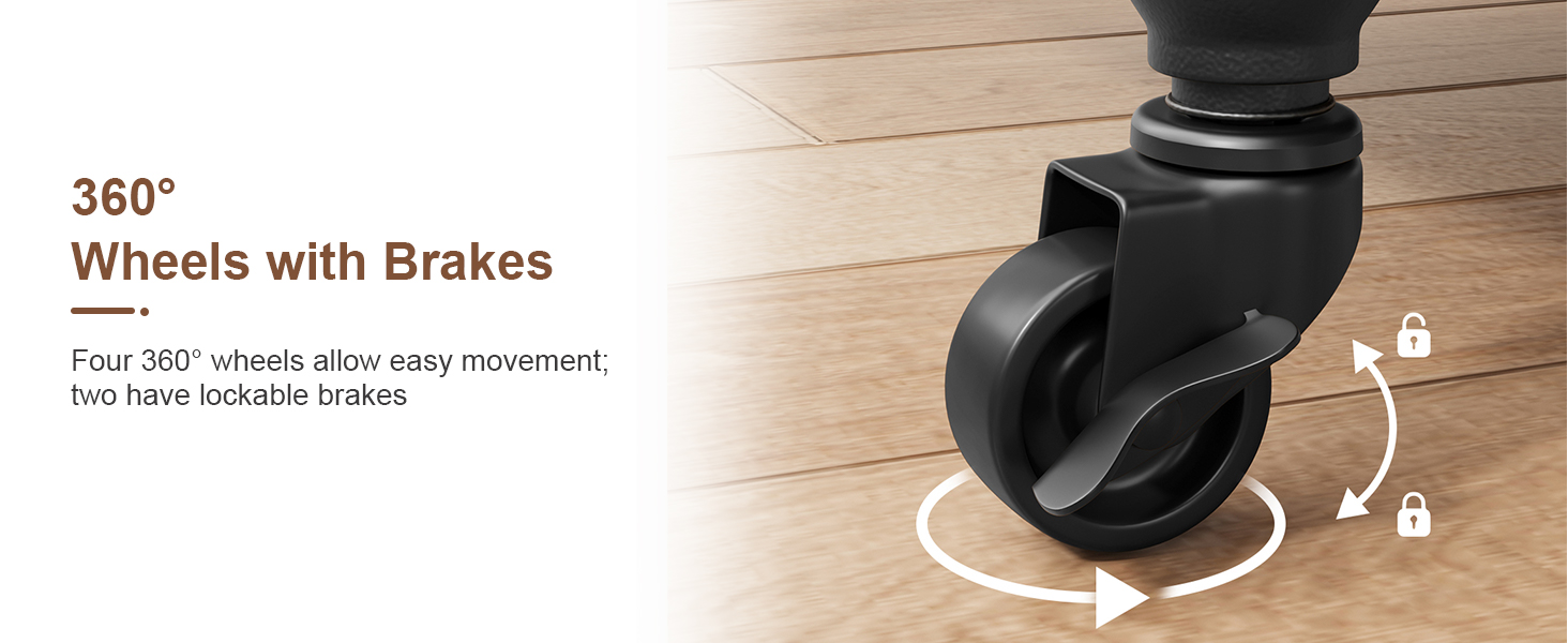 Roman column bar cart