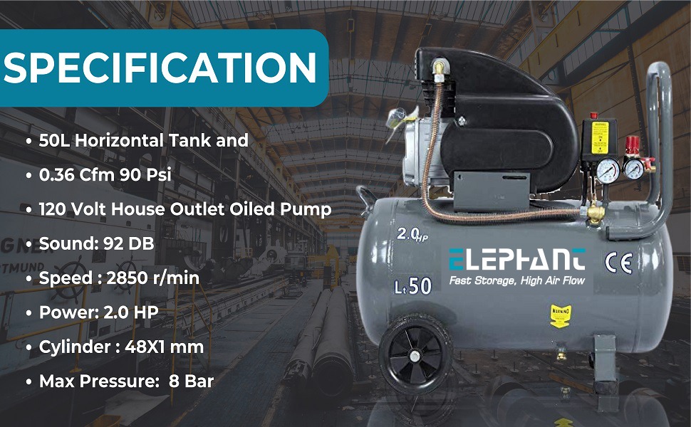 Noiseless air compressor