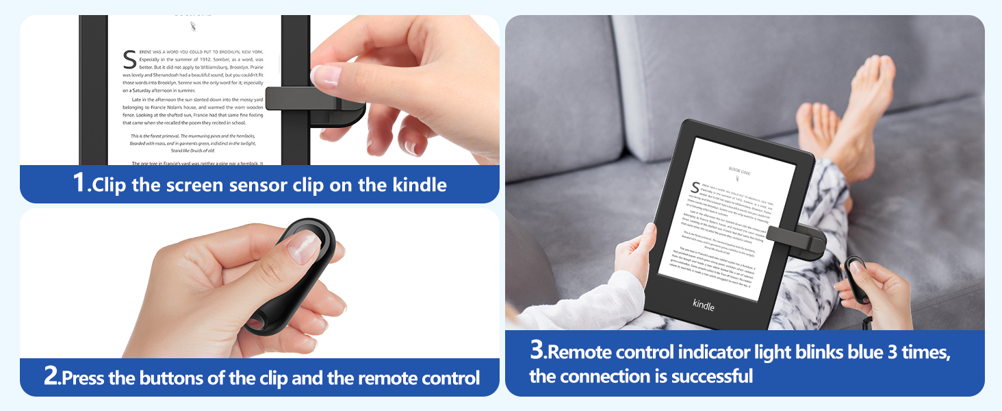 DATAFY Page Turner for Kindle Remote Control Page Turner