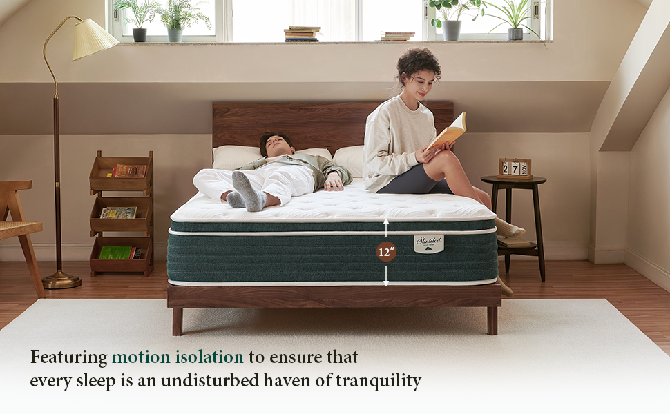 12 inch motion isolation