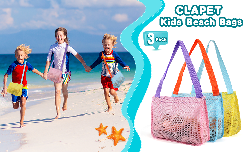 CLAPET kids beach bags