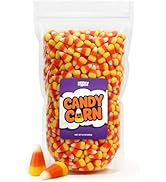 Candy Corn – 24 oz Bag – Classic Tri-Color Candy – Soft & Chewy Texture – Bulk Halloween Candy fo...