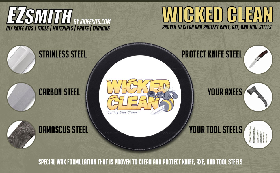 wicked clean knife cleaner