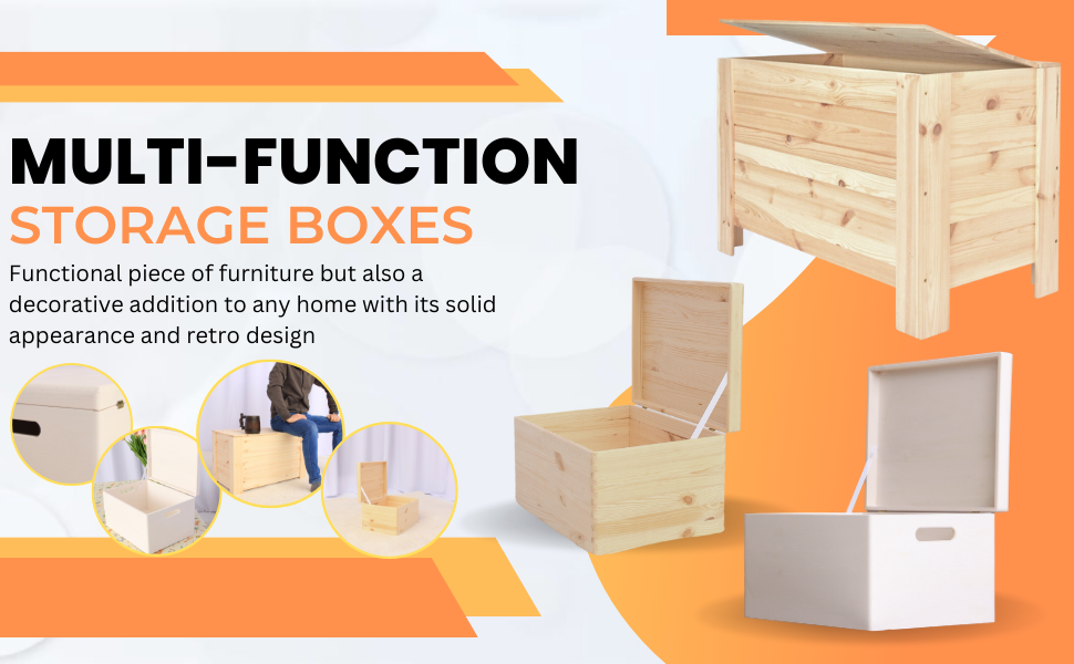wooden storage box