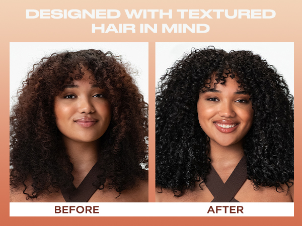 Clairol Textures & Tone, Designed with textured hair in mind