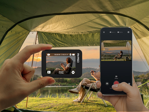 akaso v50x 4k action camera
